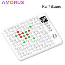 9 em 1 Electronic SMART BOARD GA ME Chess Backgammon Go Kids