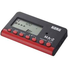 Korg MA-2 Digital Metronome Black/Red - 400 Hours Of Continuous Use