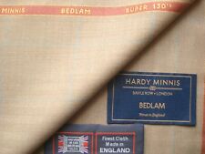 100% Super 130’s WOOL  HARDY MINNIS = BEDLAM COLLEC.  SUITING FABRIC = 3.4 m.