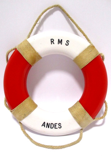 Vintage souvenir rms andes - souvenir,