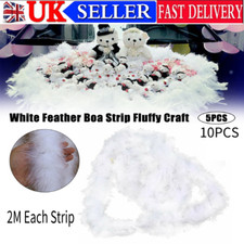 5/10PCS 2M Feather Boa Party Christmas Tree Decoration Strip Xmas Ribbon Garland