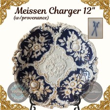 Meissen Cobalt Blue Gold