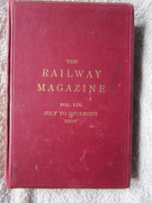 THE RAILWAY MAGAZINE BOUND