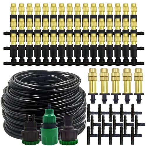 Outdoor misting cooling - outdoor, system