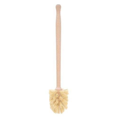 Bathroom wooden toilet brush - wooden,