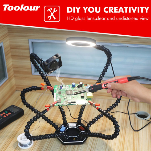 Toolour soldering helping - toolour,