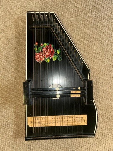 Vintage german zither - vintage,