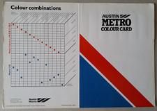 Austin Metro Body Colour &