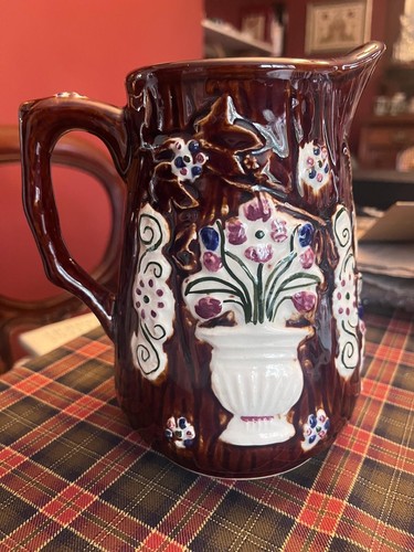 Antique measham pottery - antique,