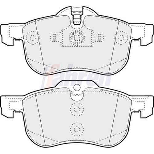 Brake pads set for rover - set,