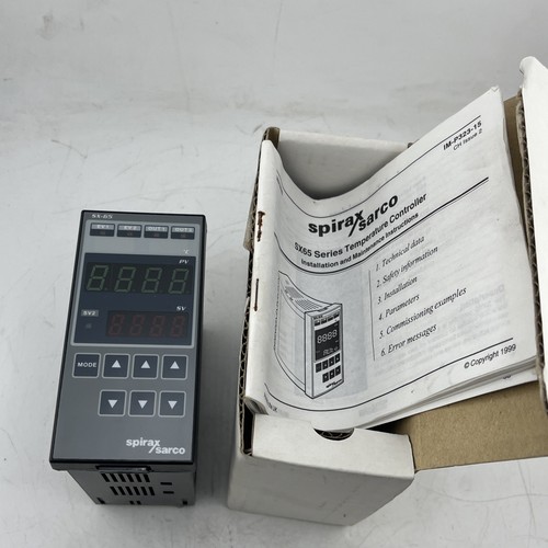 Spirax sarco sx65 process - sarco, sx65-ma