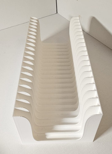 White minidisc tray storage - minidisc, tray/storage