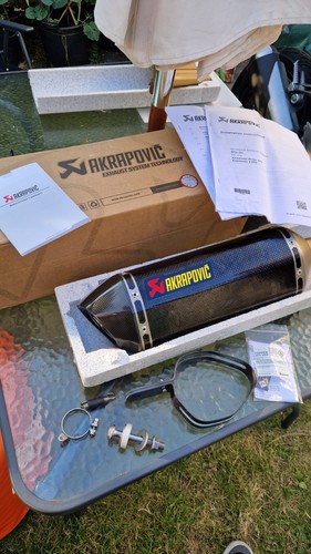 Akrapovic slip exhaust - akrapovic,