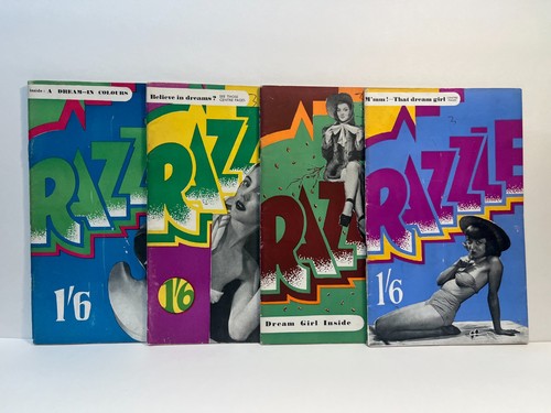 Razzle issues 1935 - issues, x4,