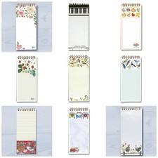 Wirebound Magnetic Notepads Shopping Lists Memo Pads Stationery Emma Ball 