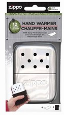 ZIPPO HAND WARMER 12 HOUR CHROME REFILLABLE HAND WARMER