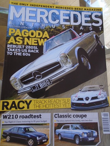 Mercedes enthusiast sep 2008 - mercedes,