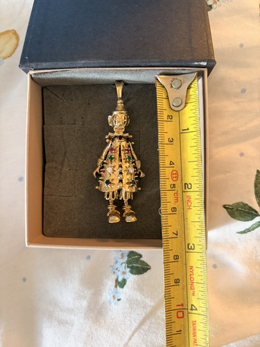 9ct gold large articulated - large,