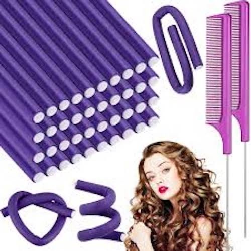 10pcs hair rollers foam - hair,