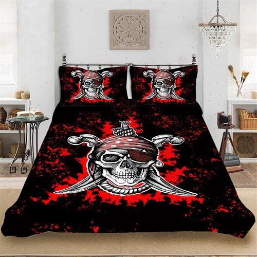 Pirate skull duvet - pirate, skull/duvet
