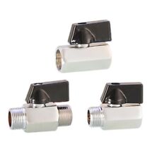 Ball Valve 1/4 1/8 1/2 3/8 bsp Male Female Air Compressor to hose Mini Valve