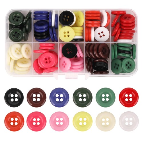 Resin sewing buttons hole - buttons, 4-hole