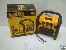 DeWalt DCR020 12v 18v XR compact Digital fm dab job site radio 240v
