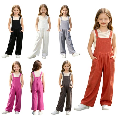 Kids girls jumpsuit relaxed - girls,