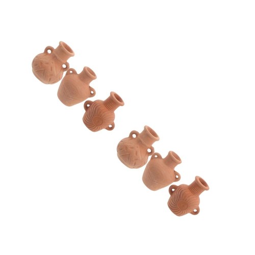 Pcs mini terracotta - 6, pots