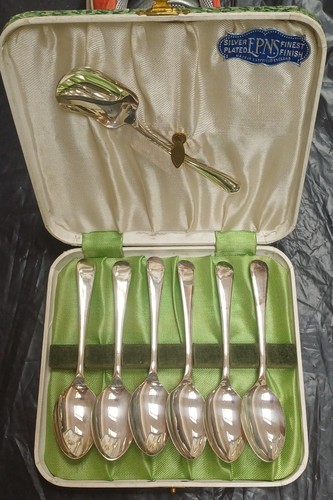 Antique teaspoons set - teaspoons, of