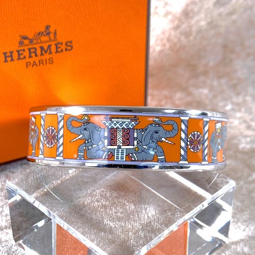 Vintage hermes bangle bracelet - hermes,