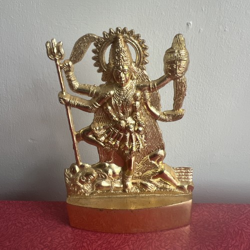 Kaali metal statue shiva - kaali, alter