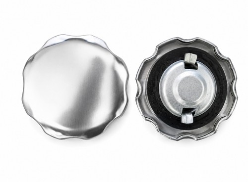 Metal fuel tank - , cap