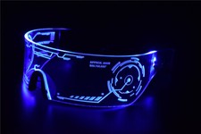 Cyberpunk Goggles LED Tron