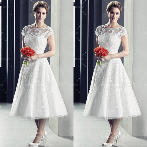 Short wedding dresses british - short,