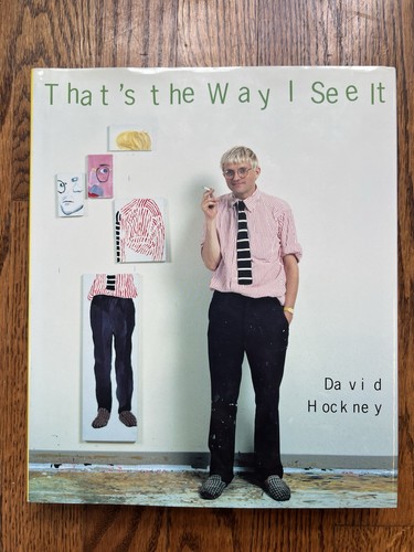 David hockney signed that - david,