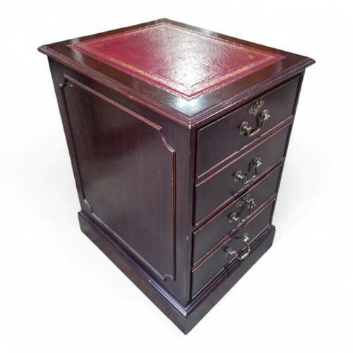 Mahogany filing cabinet - filing,