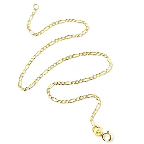 Ladies gold ankle bracelet - ladies,