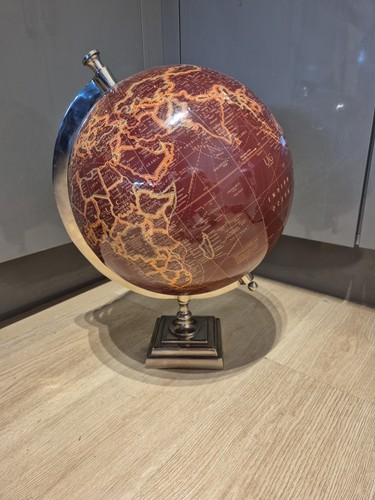 World legend globe burgundy - world,