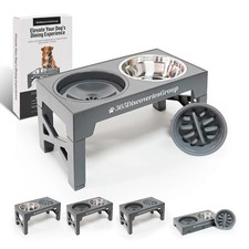 Raised Dog Bowl Stand