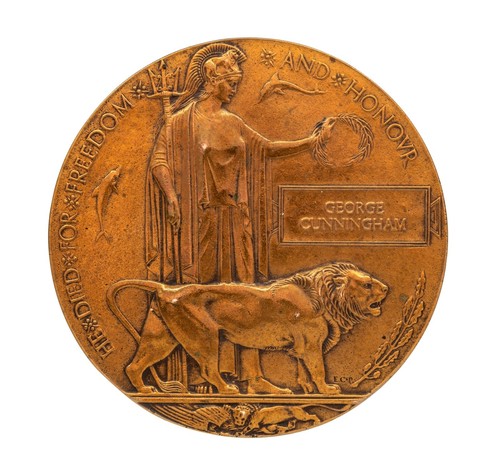Ww1 memorial plaque george - ww1,