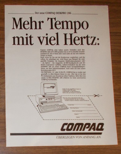 Rare advertising compaq - rare,