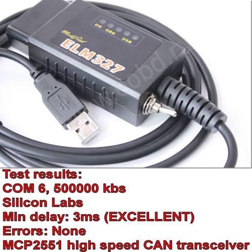 Elm 327 usb modified - 327,