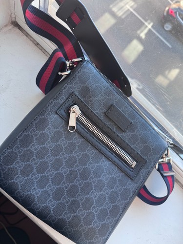 Men gucci messenger bag - men's,