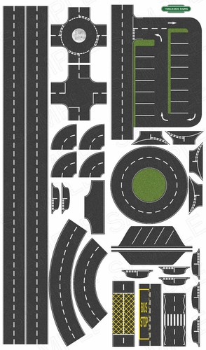 Road layout gauge - gauge,
