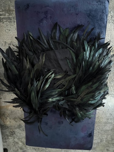 Feather shawl - , (three)