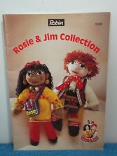 ROSIE & JIM COLLECTION - ROBIN CHARACTER KNITTING PATTERNS - RARE 16 PG BOOKLET