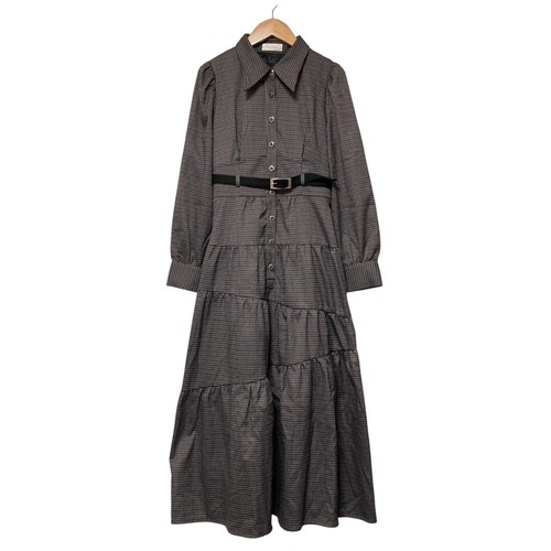 And couture check belted - and, shirt