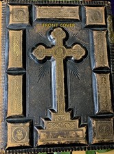 Antique 1876 Catholic Family