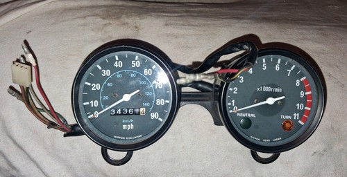 Kawasaki kh100 clocks - kh100,